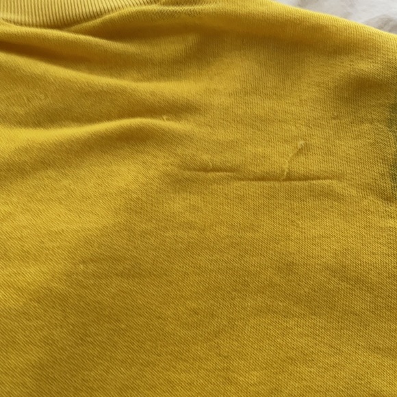 Vintage Canary Yellow Threadbare Sweatshirt - Picture 12 of 13